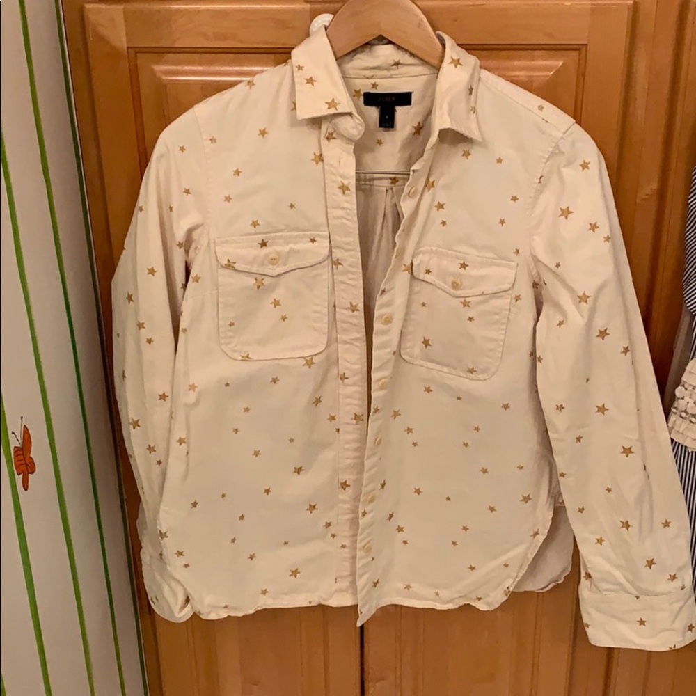 Long sleeve sturdy button down